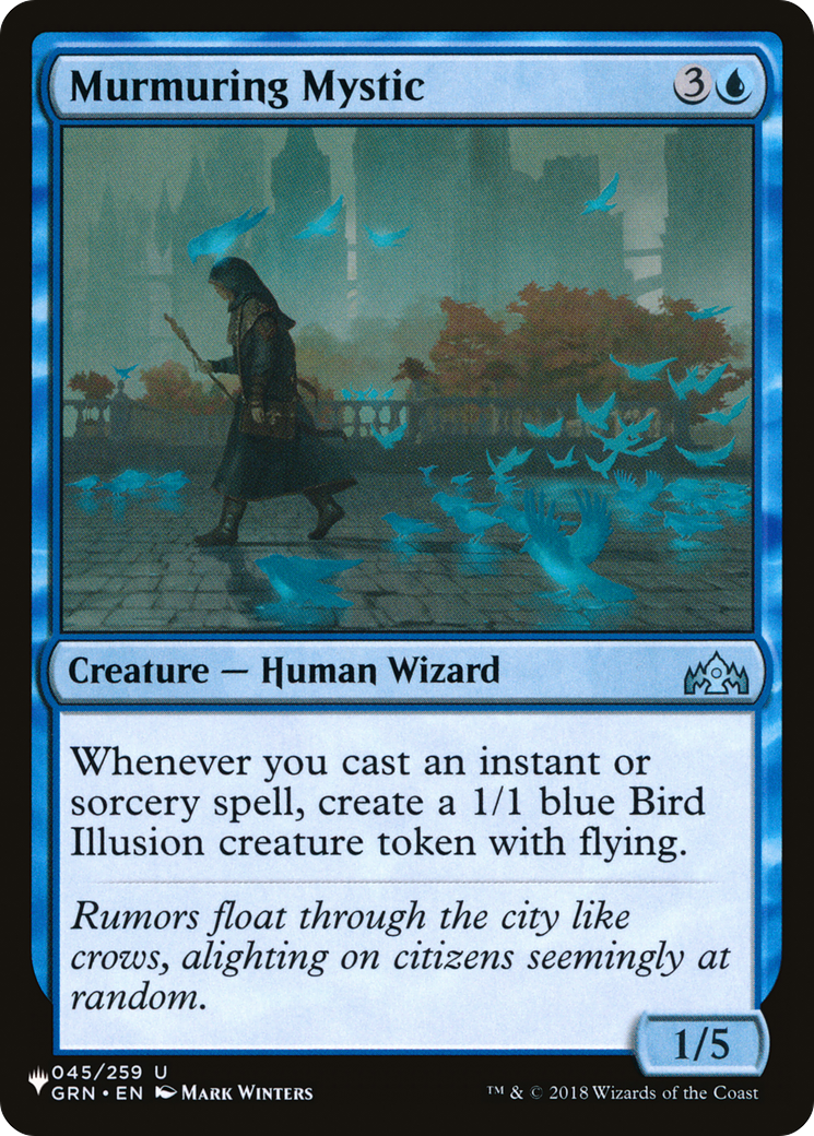 Image of Murmuring Mystic (LIST-GRN-45) - The List