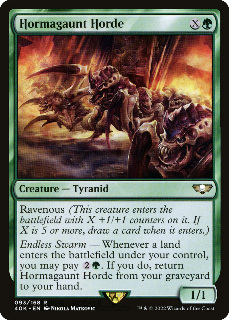 Image of Hormagaunt Horde (40K-093) - Warhammer 40,000 Commander