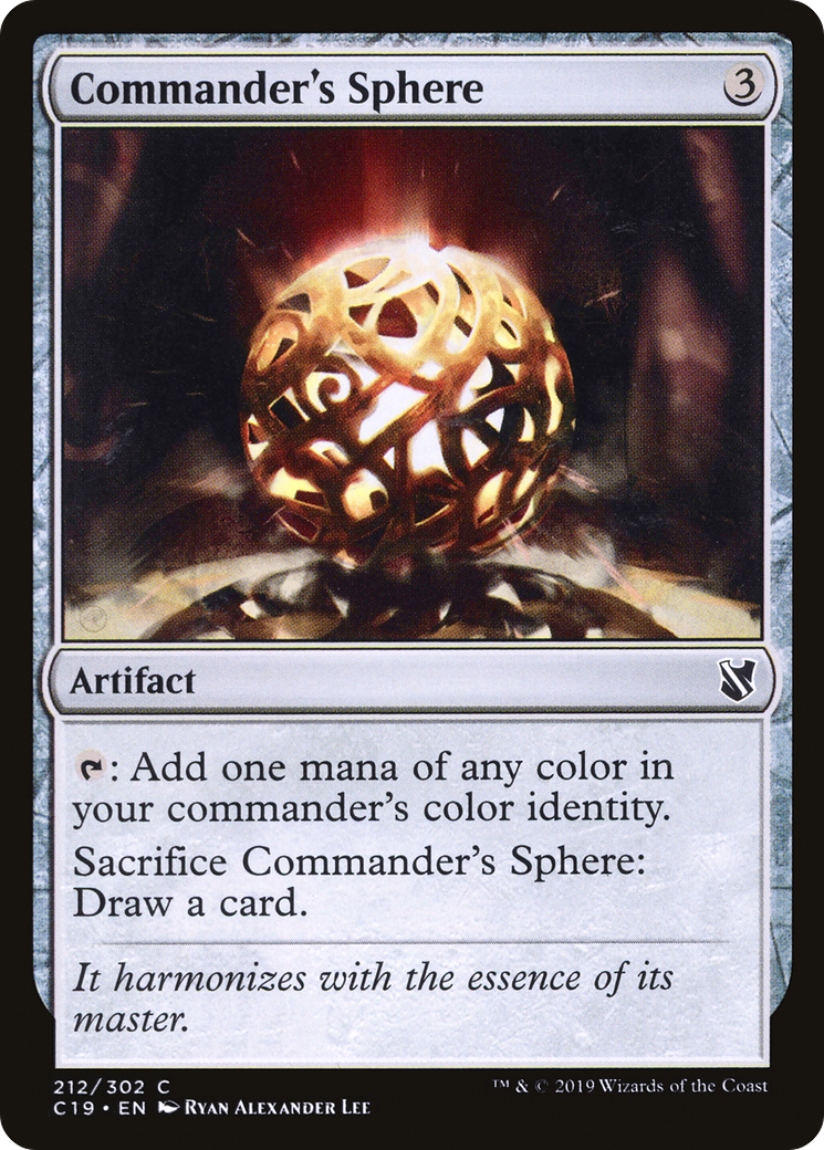 Image of Commander's Sphere (C19-212) - Commander 2019