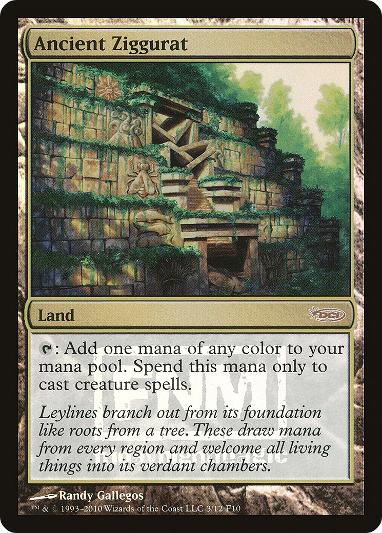 Image of Ancient Ziggurat (FNM-003) - Friday Night Magic 2010 Foil