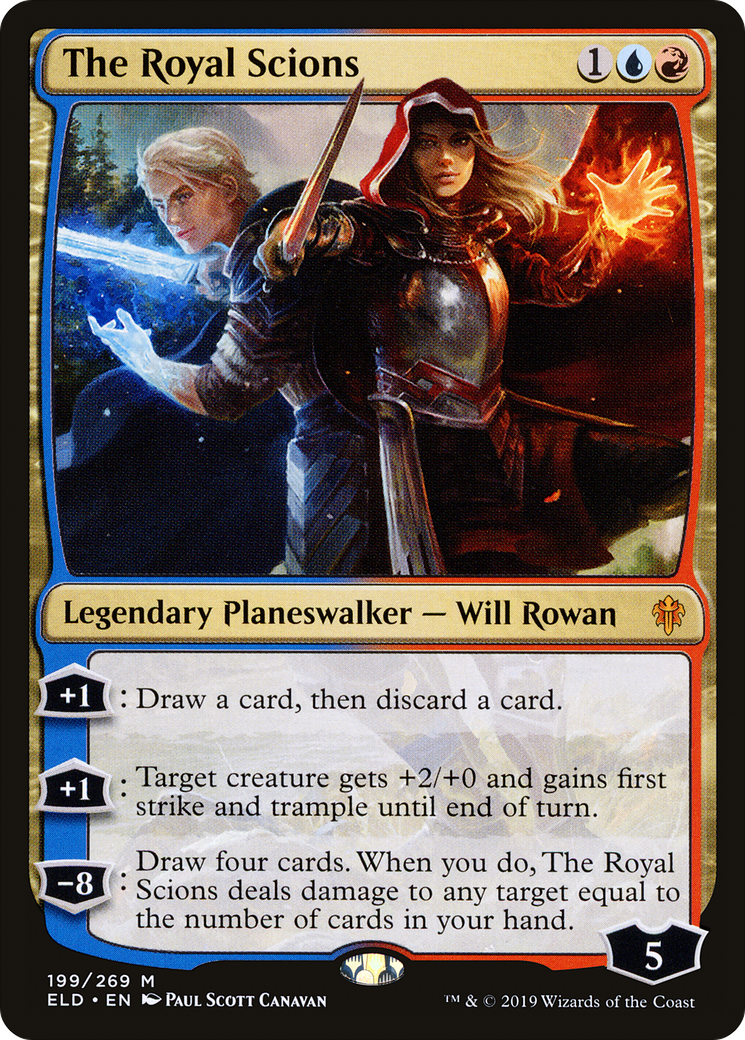Image of The Royal Scions (ELD-199) - Throne of Eldraine Foil
