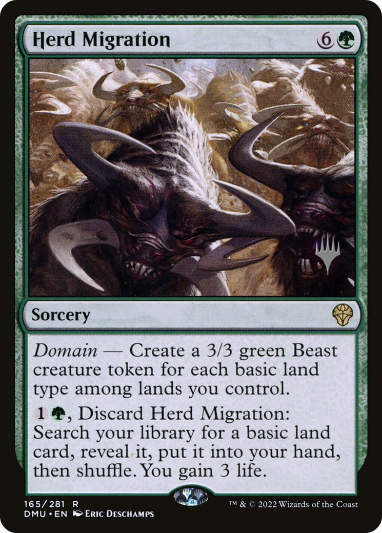 Image of Herd Migration (PPDMU-165) - Dominaria United Promos Foil