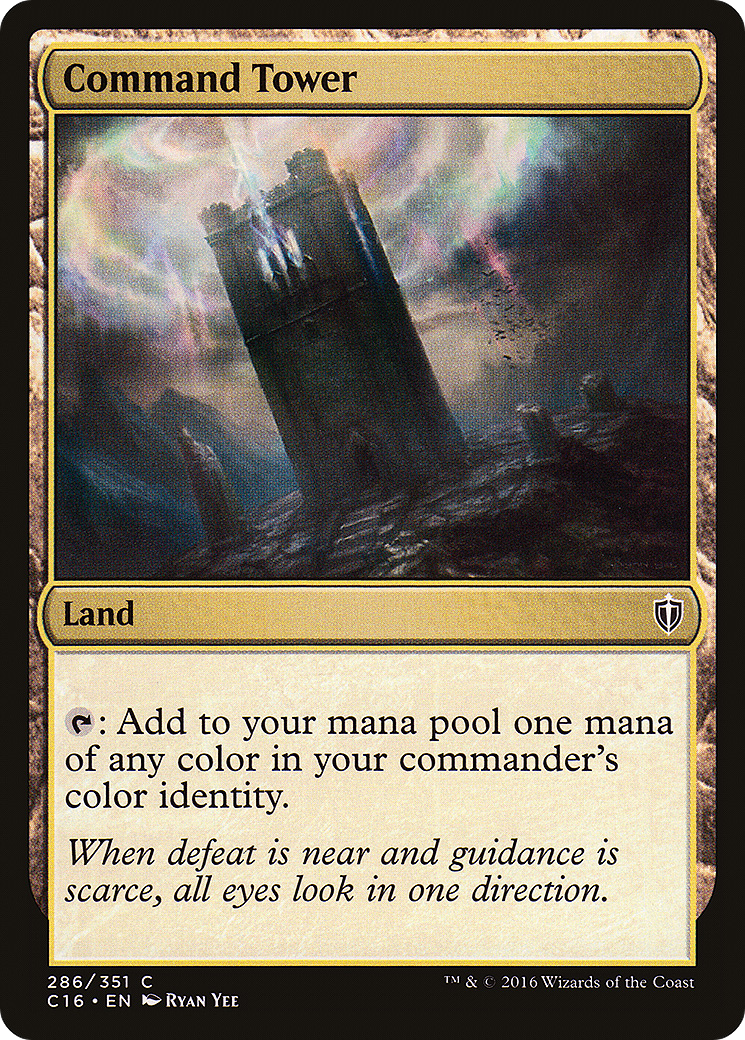 Image of Command Tower (C16-286) - Commander 2016