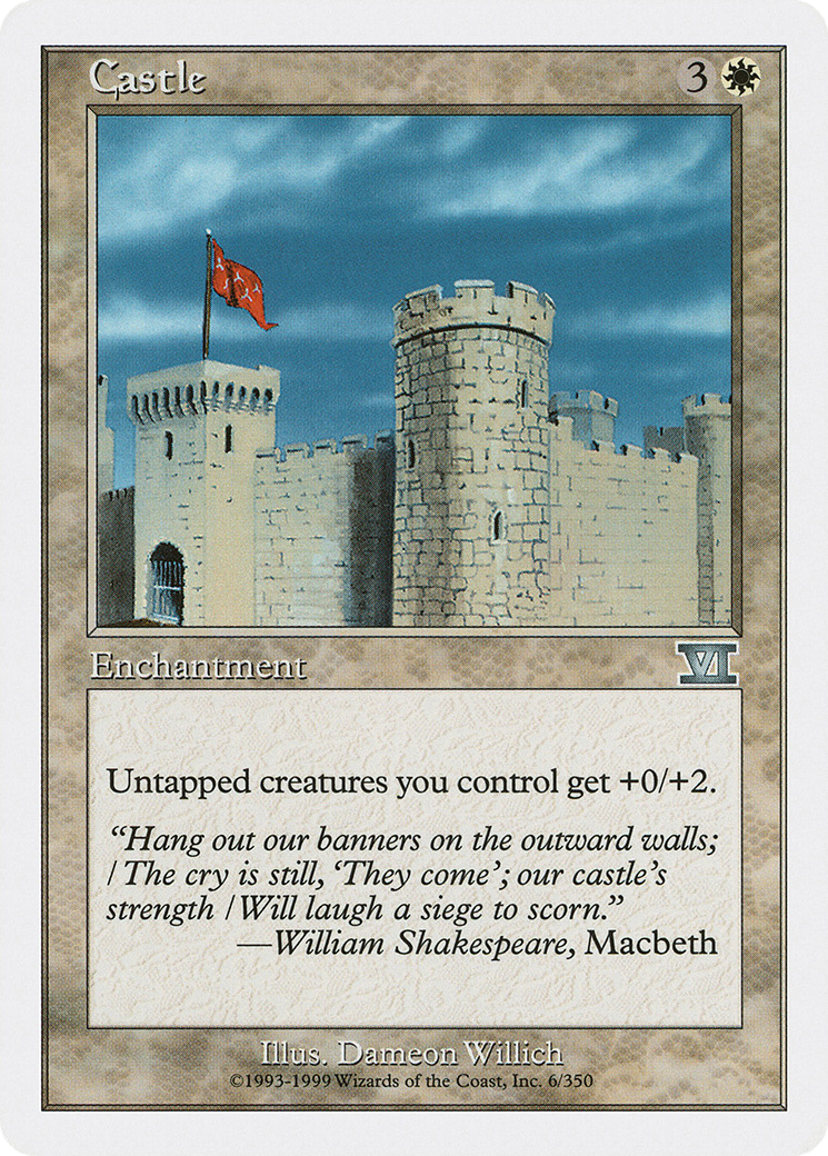 Image of Castle (6ED-006) - Classic Sixth Edition