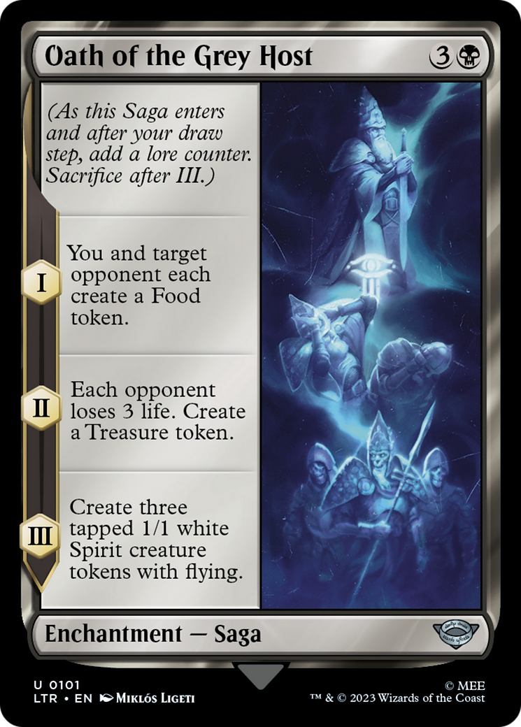 Image of Oath of the Grey Host (LTR-101) - The Lord of the Rings: Tales of Middle-earth