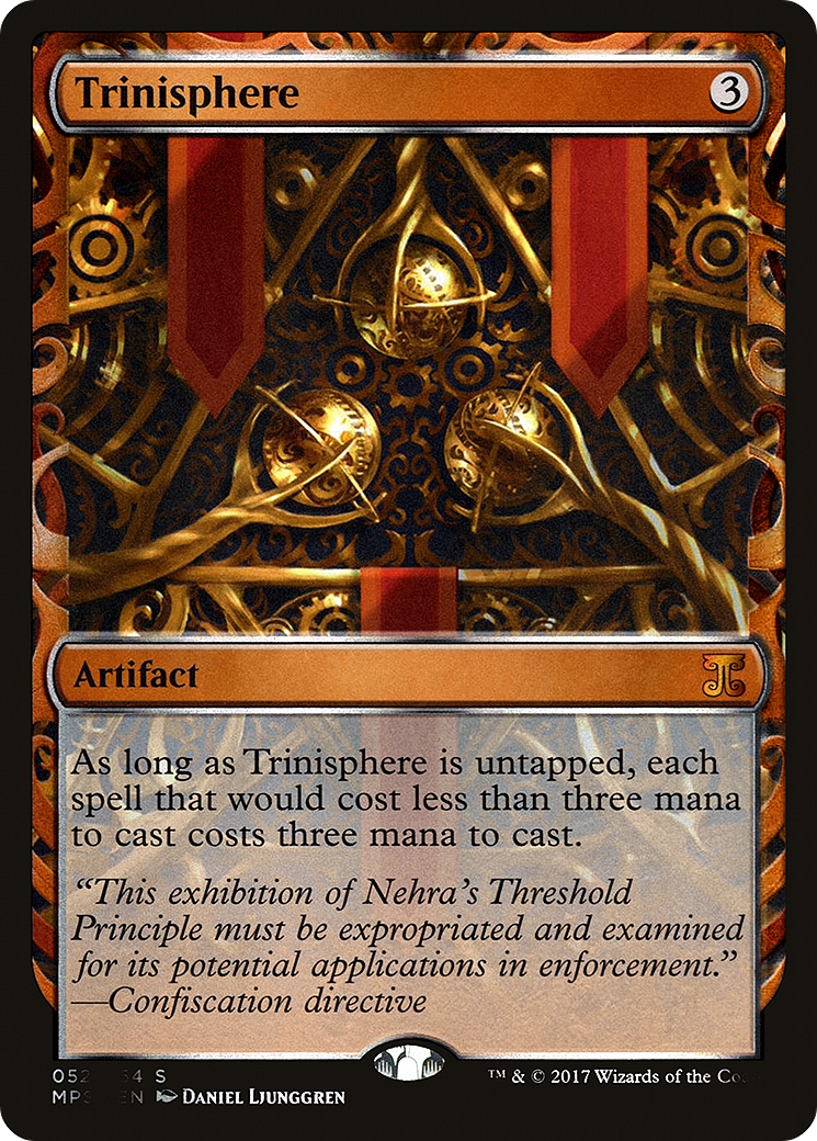 Image of Trinisphere (MPS-052) - Kaladesh Inventions Foil