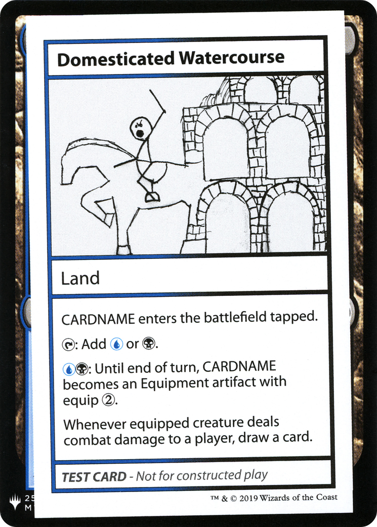 Image of Domesticated Watercourse (CMB1-114) - Mystery Booster Playtest Cards 2019