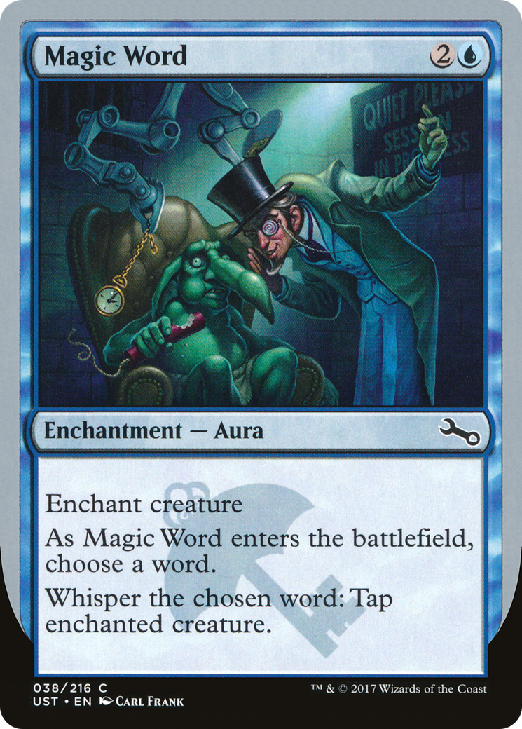 Image of Magic Word (UST-038) - Unstable Foil