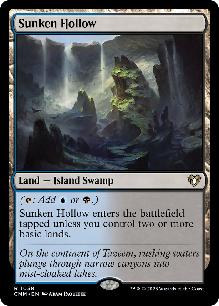 Image of Sunken Hollow (CMM-1038) - Commander Masters