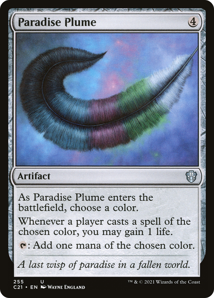 Image of Paradise Plume (C21-255) - Commander 2021