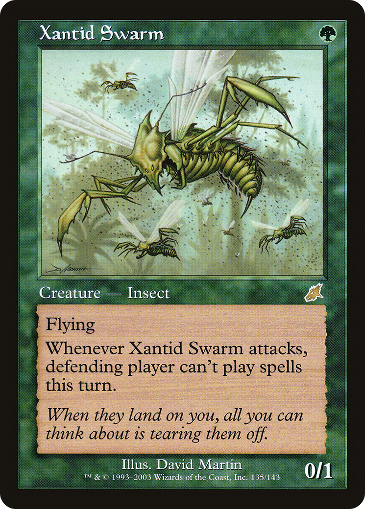 Image of Xantid Swarm (SCG-135) - Scourge Foil