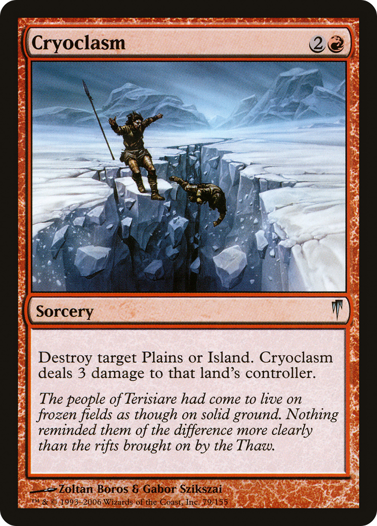 Image of Cryoclasm (CSP-079) - Coldsnap Foil