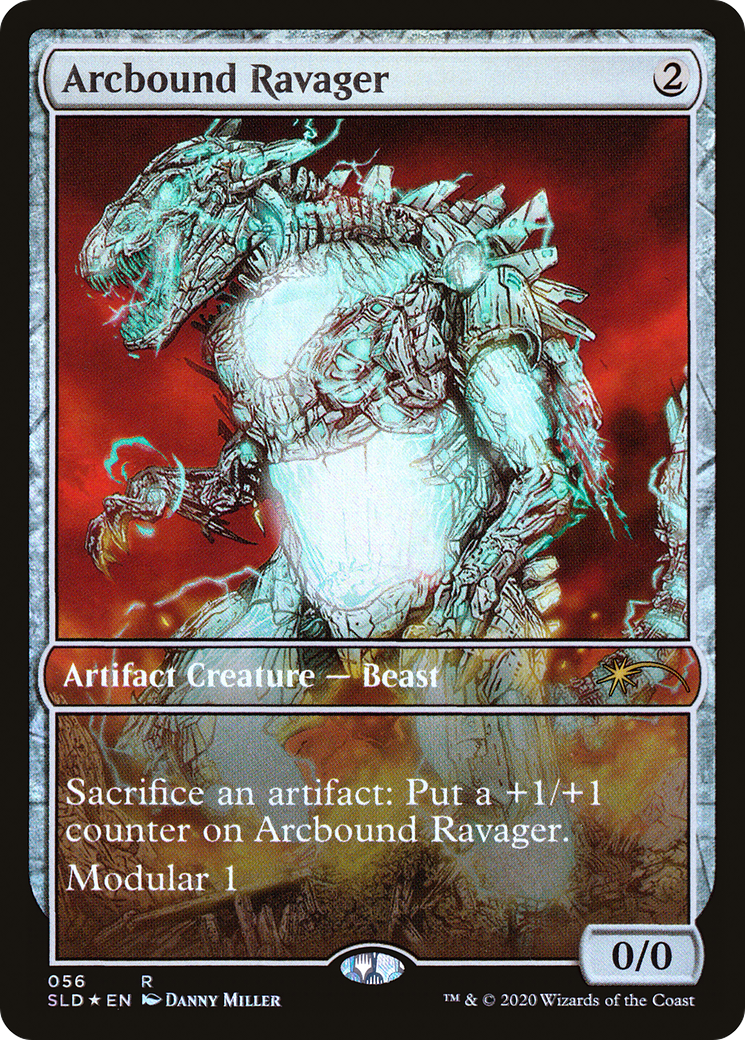 Image of Arcbound Ravager (SLD-056) - Secret Lair Drop Foil