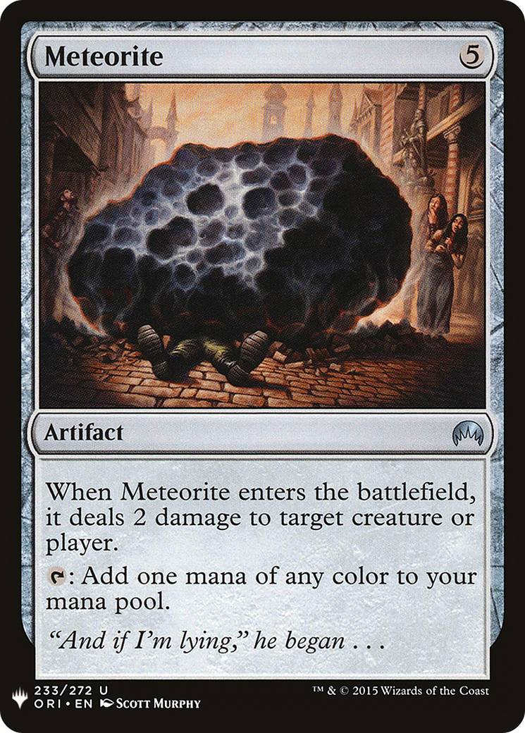 Image of Meteorite (LIST-233) - The List
