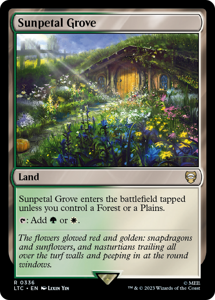 Image of Sunpetal Grove (LTC-336) - Tales of Middle-earth Commander