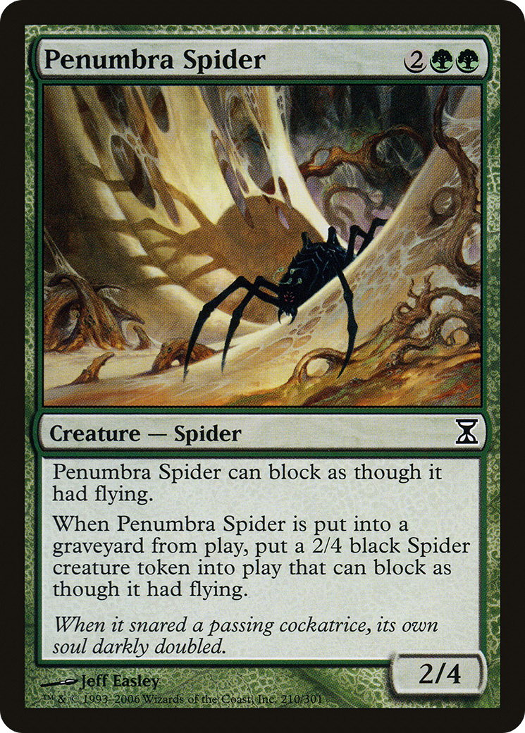 Image of Penumbra Spider (TSP-210) - Time Spiral