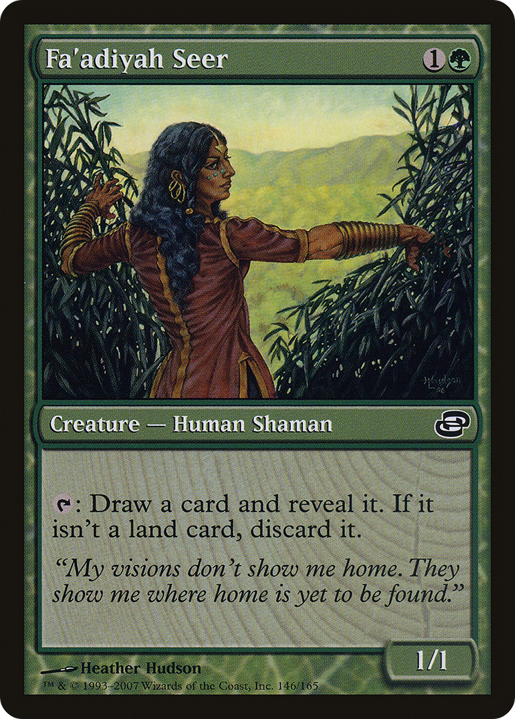 Image of Fa'adiyah Seer (PLC-146) - Planar Chaos: (colorshifted)