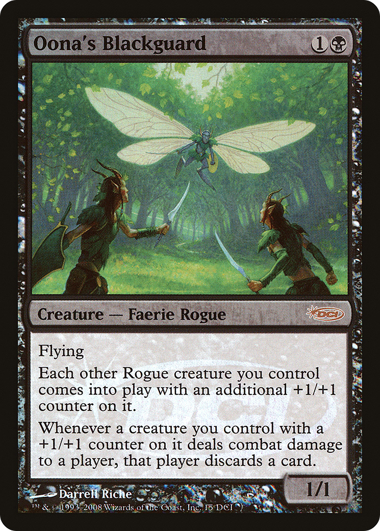 Image of Oona's Blackguard (WPN-015) - DCI Promos Foil