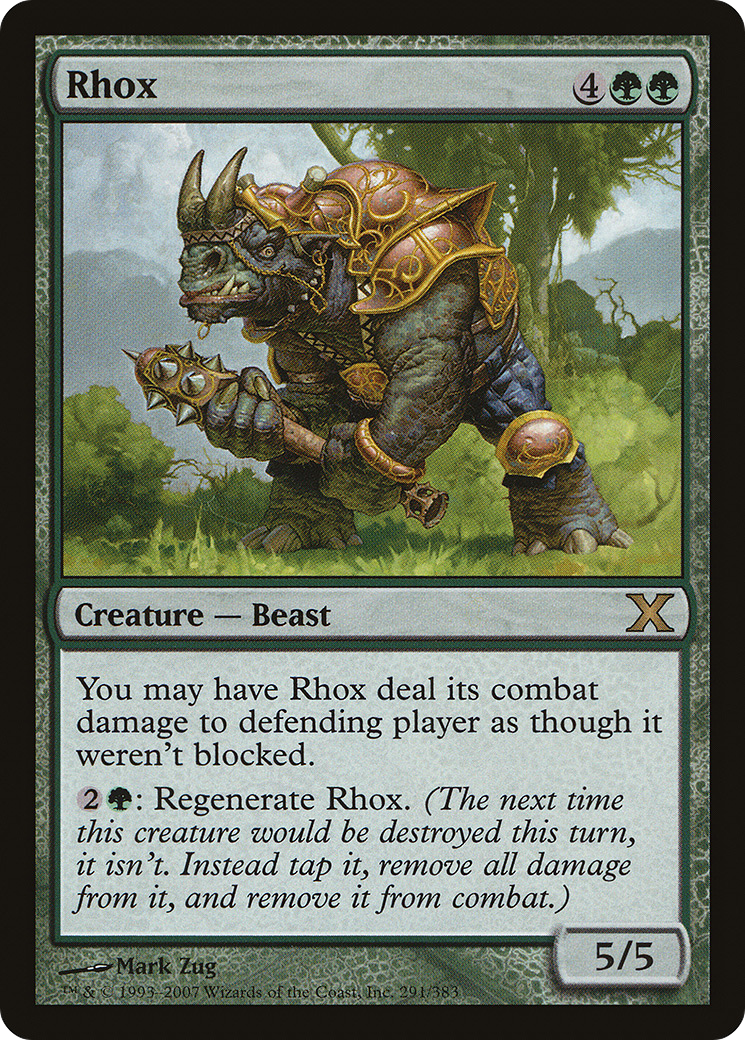 Image of Rhox (10E-291) - Tenth Edition
