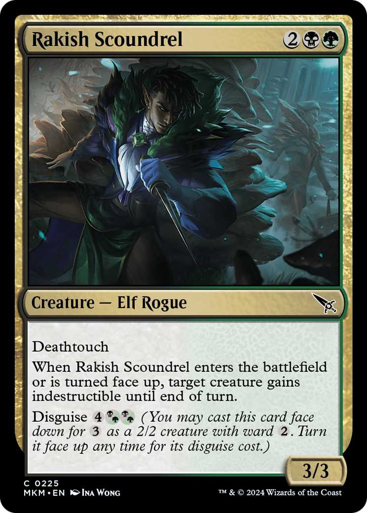Image of Rakish Scoundrel (MKM-225) - Murders at Karlov Manor Foil
