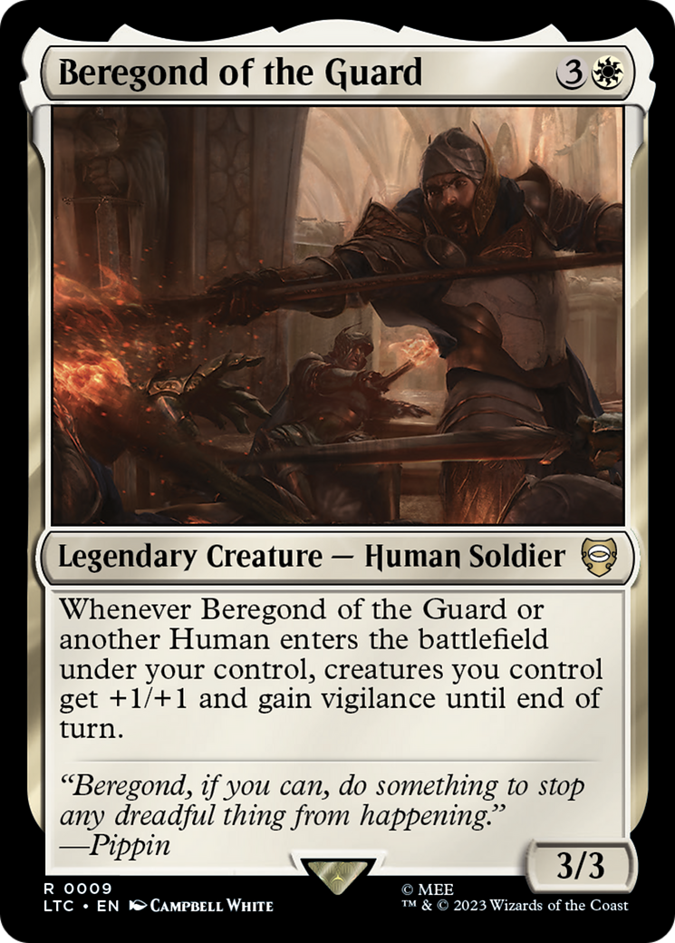 Image of Beregond of the Guard (LTC-009) - Tales of Middle-earth Commander