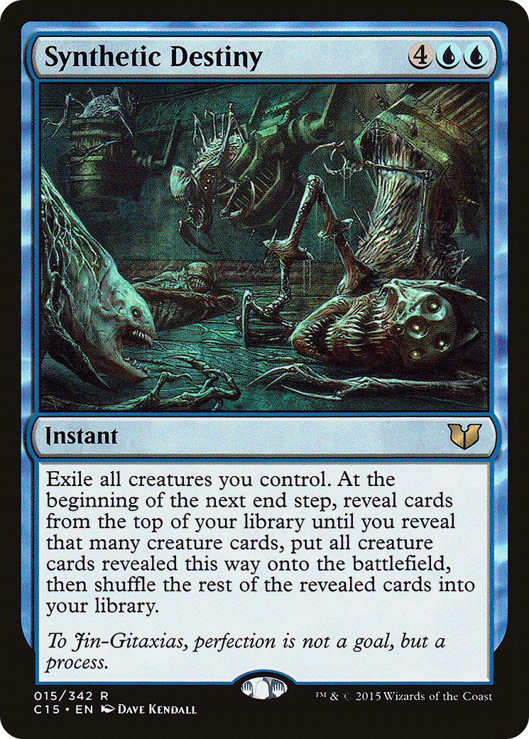 Image of Synthetic Destiny (C15-015) - Commander 2015
