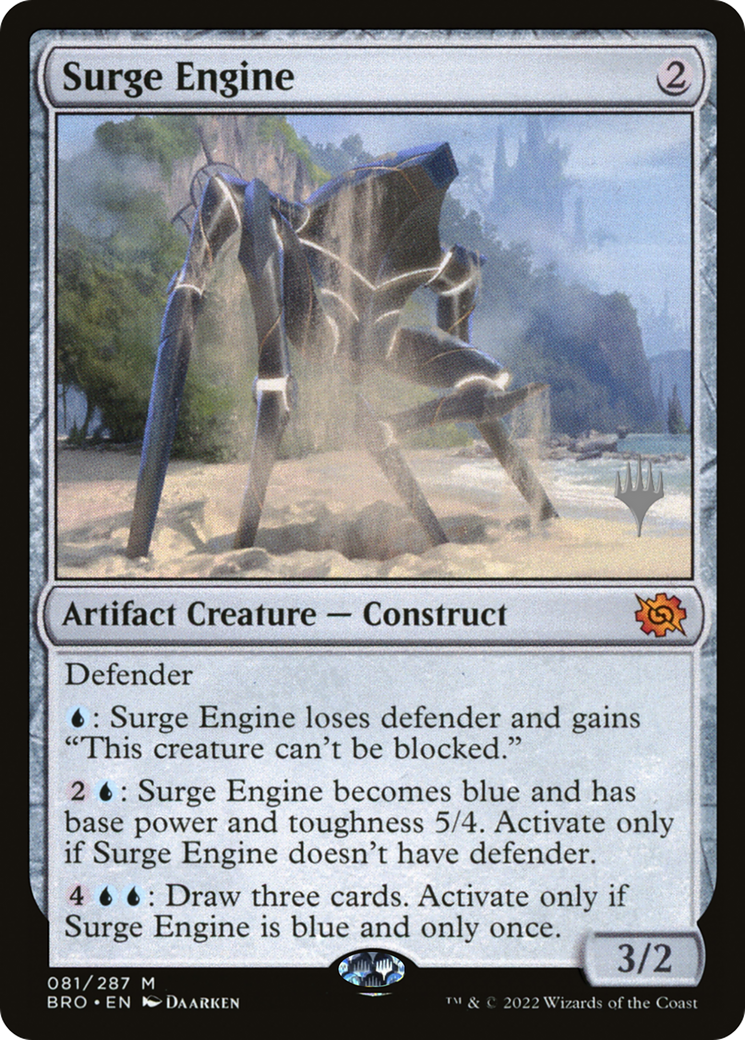 Image of Surge Engine (PPBRO-81P) - The Brothers' War Promos