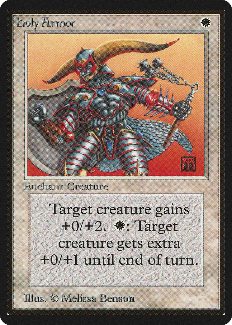 Image of Holy Armor (LEB-) - Limited Edition Beta