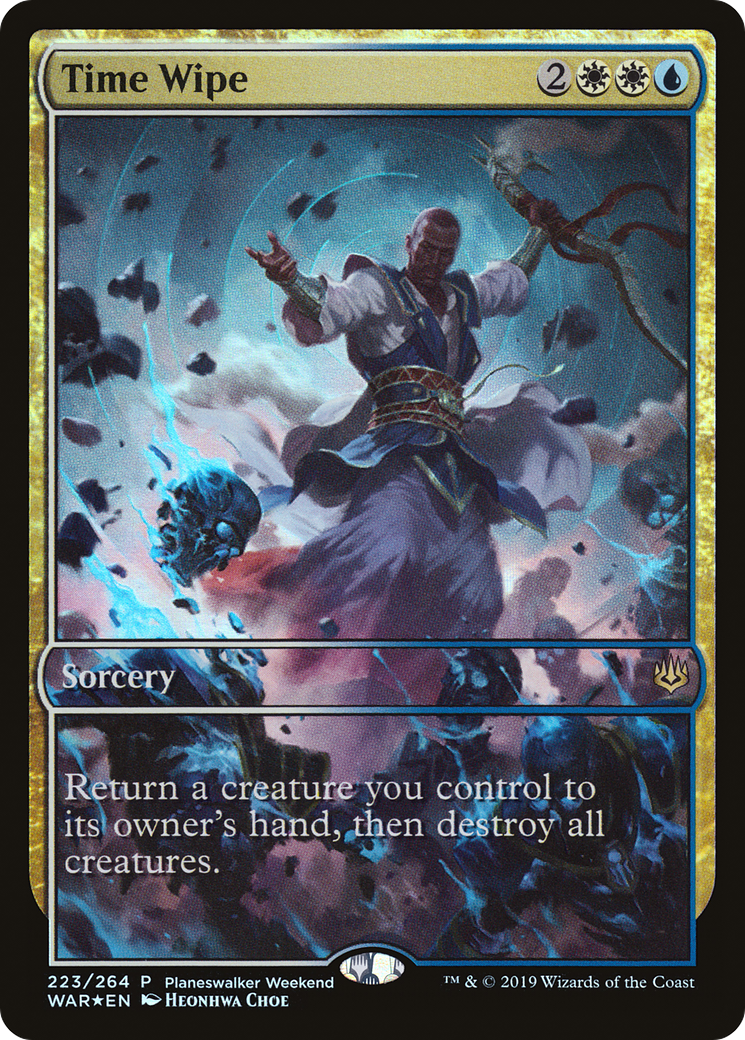 Image of Time Wipe (PEP-223) - War of the Spark Promos Foil