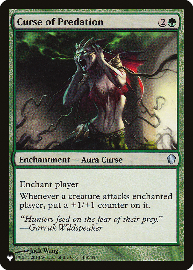 Image of Curse of Predation (LIST-C13-140) - The List