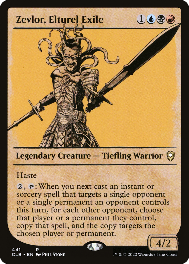 Image of Zevlor, Elturel Exile (Showcase) (CLB-441) - Commander Legends: Battle for Baldur's Gate: (Showcase)