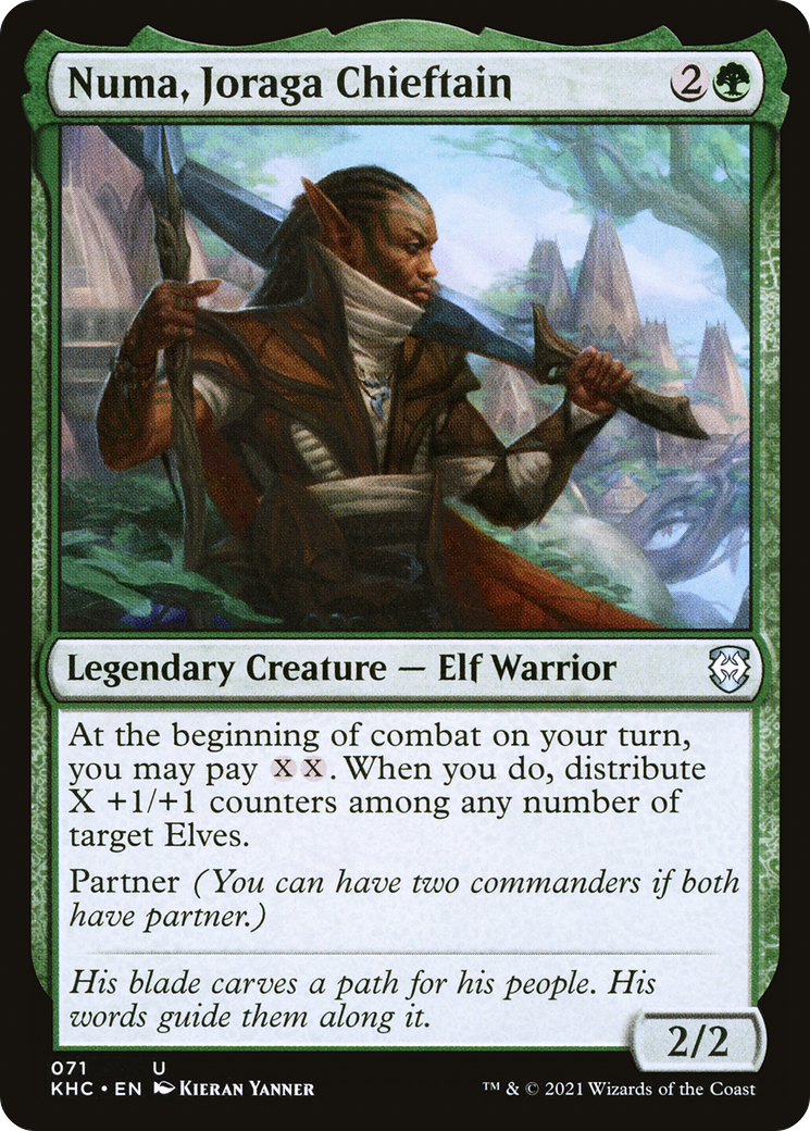 Image of Numa, Joraga Chieftain (KHC-071) - Kaldheim Commander