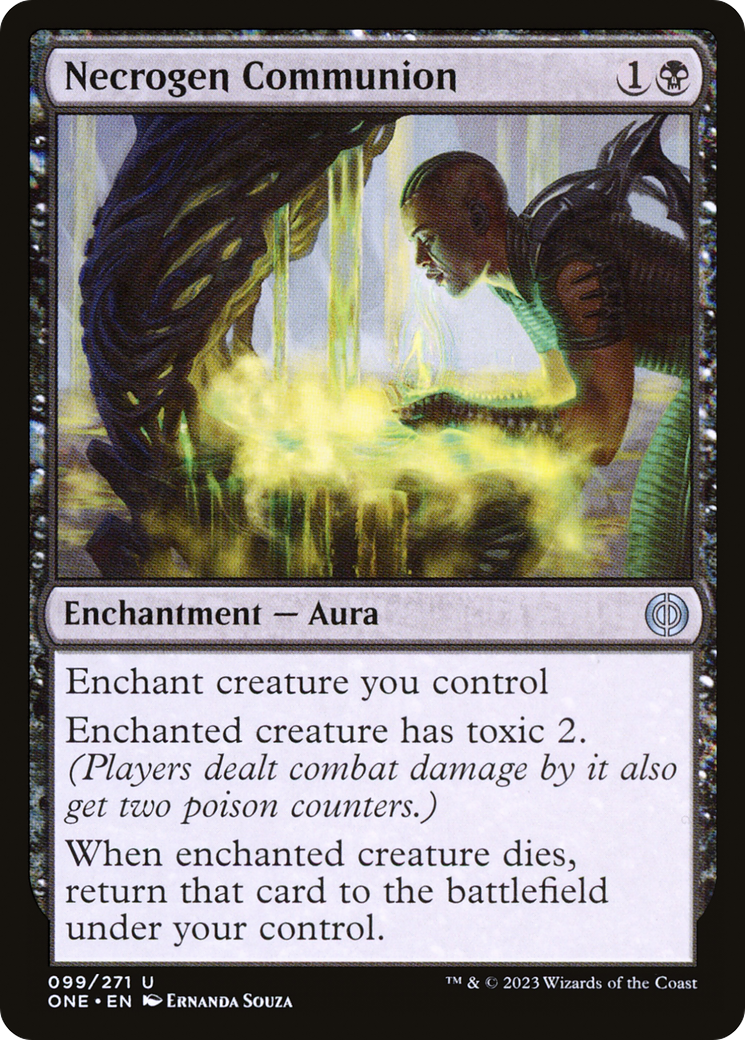 Image of Necrogen Communion (ONE-099) - Phyrexia: All Will Be One Foil