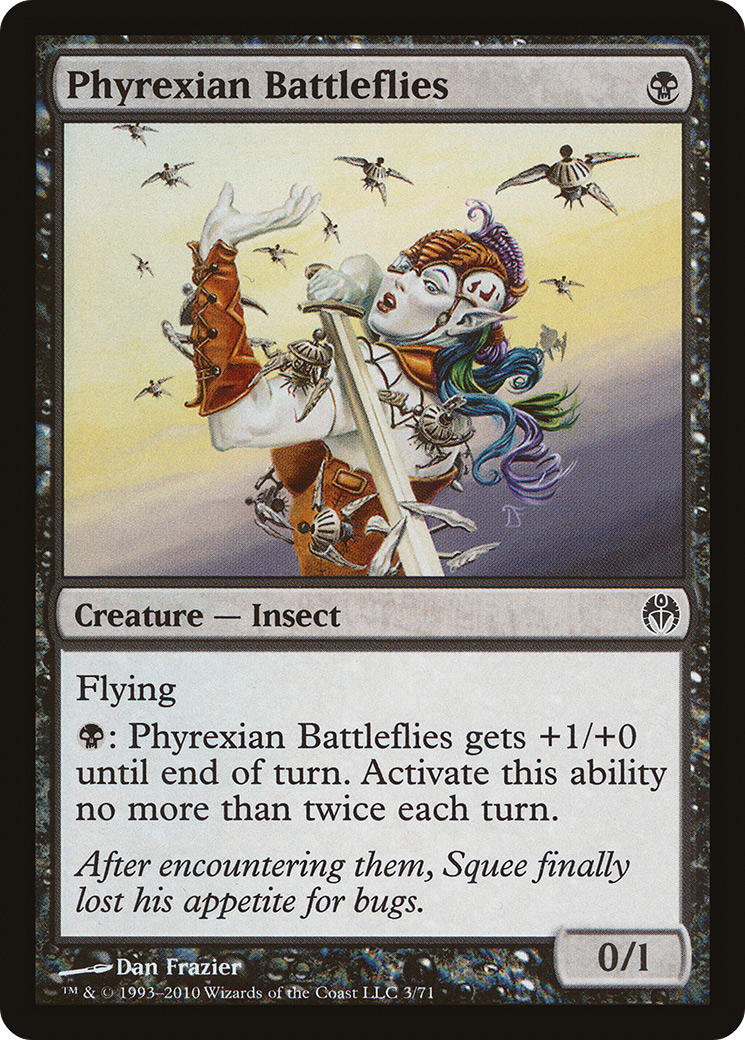 Image of Phyrexian Battleflies (DDE-003) - Duel Decks: Phyrexia vs. the Coalition