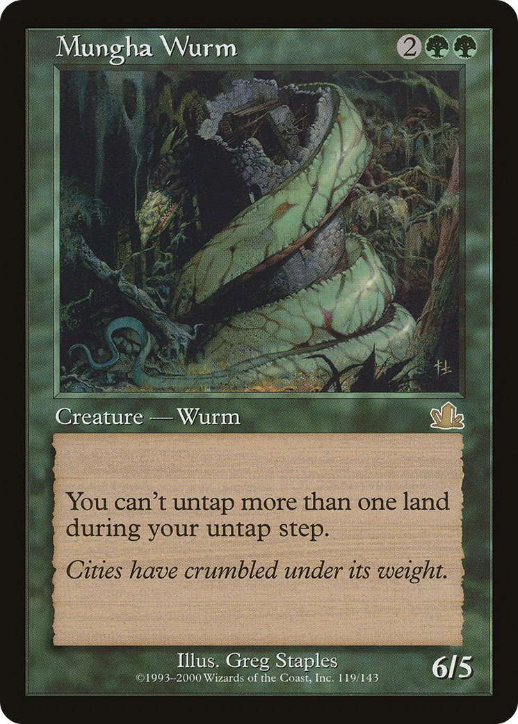 Image of Mungha Wurm (PCY-119) - Prophecy