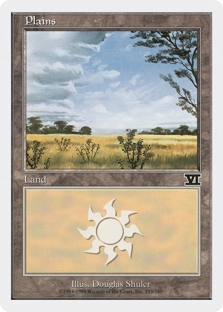 Image of Plains (333) (6ED-333) - Classic Sixth Edition