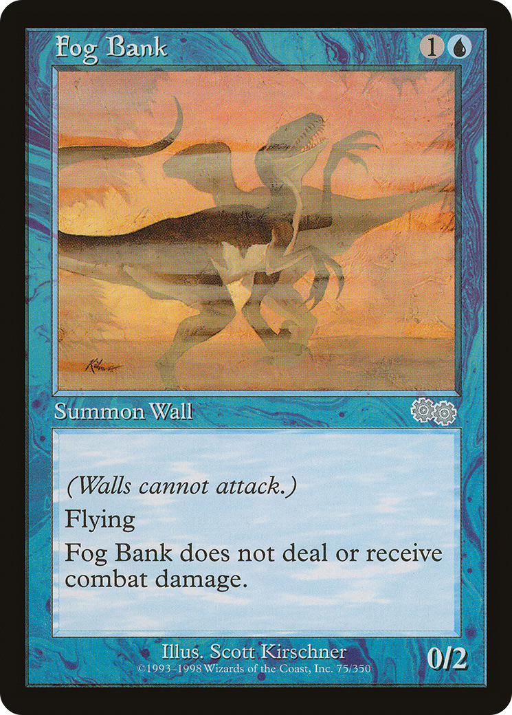 Image of Fog Bank (USG-075) - Urza's Saga