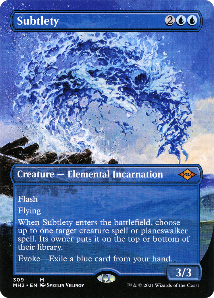 Image of Subtlety (Borderless) (MH2-309) - Modern Horizons 2 (Borderless)