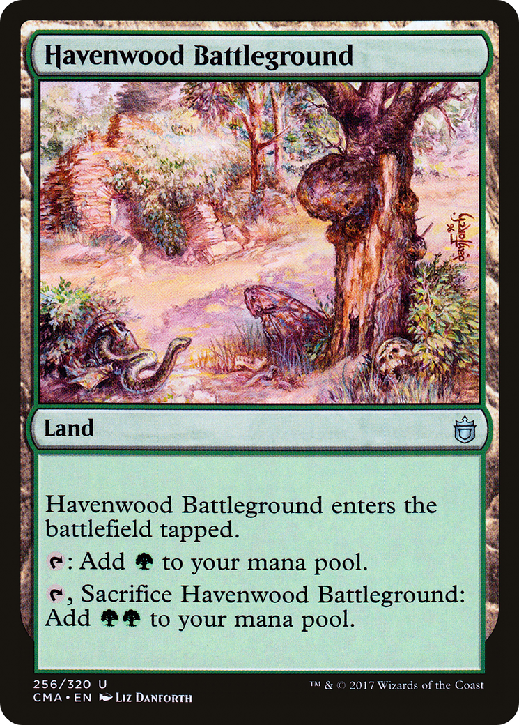 Image of Havenwood Battleground (CMA-256) - Commander Anthology