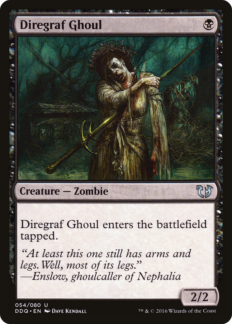 Image of Diregraf Ghoul (DDQ-054) - Duel Decks: Blessed vs. Cursed