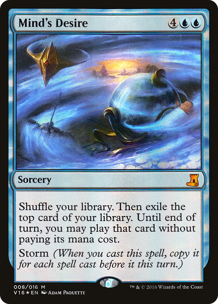 Image of Mind's Desire (V16-008) - From the Vault: Lore Foil