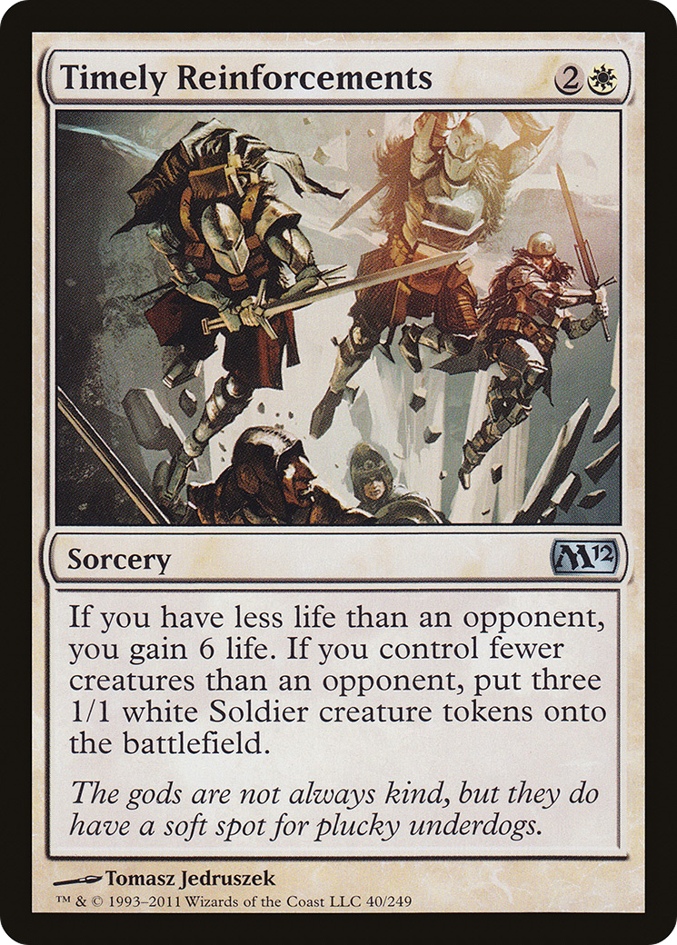 Image of Timely Reinforcements (M12-040) - Magic 2012