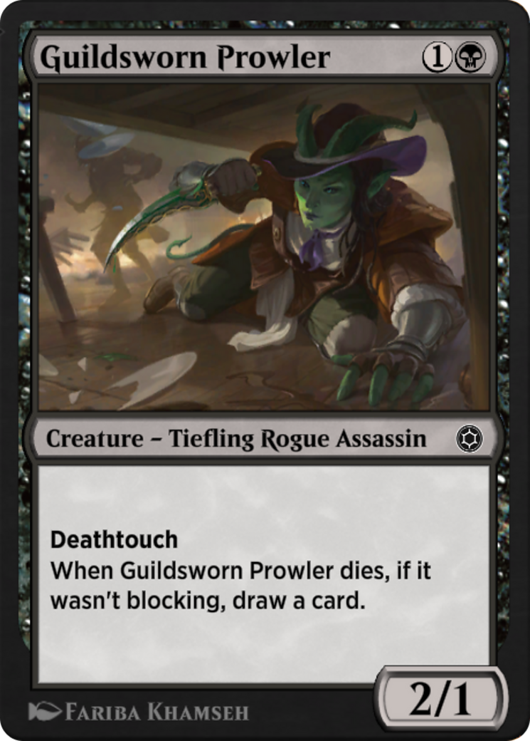 Image of Guildsworn Prowler (HBG-160) - Alchemy Horizons: Baldur's Gate