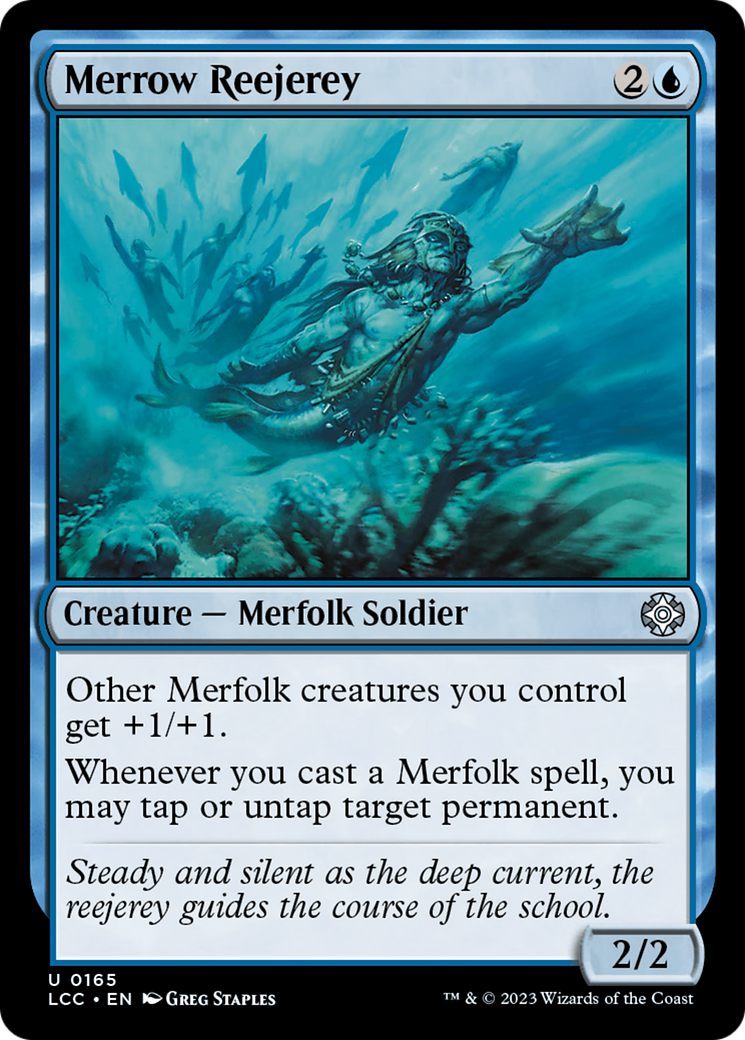 Image of Merrow Reejerey (LCC-165) - The Lost Caverns of Ixalan Commander