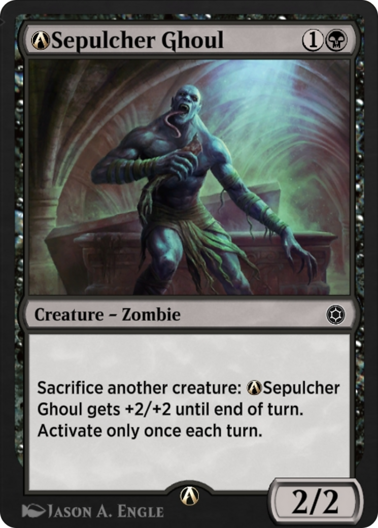 Image of A-Sepulcher Ghoul (AFR-A-118) - Adventures in the Forgotten Realms