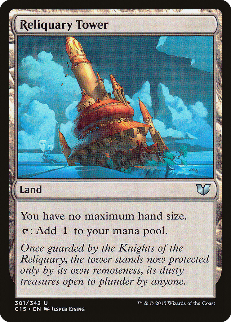 Image of Reliquary Tower (C15-301) - Commander 2015