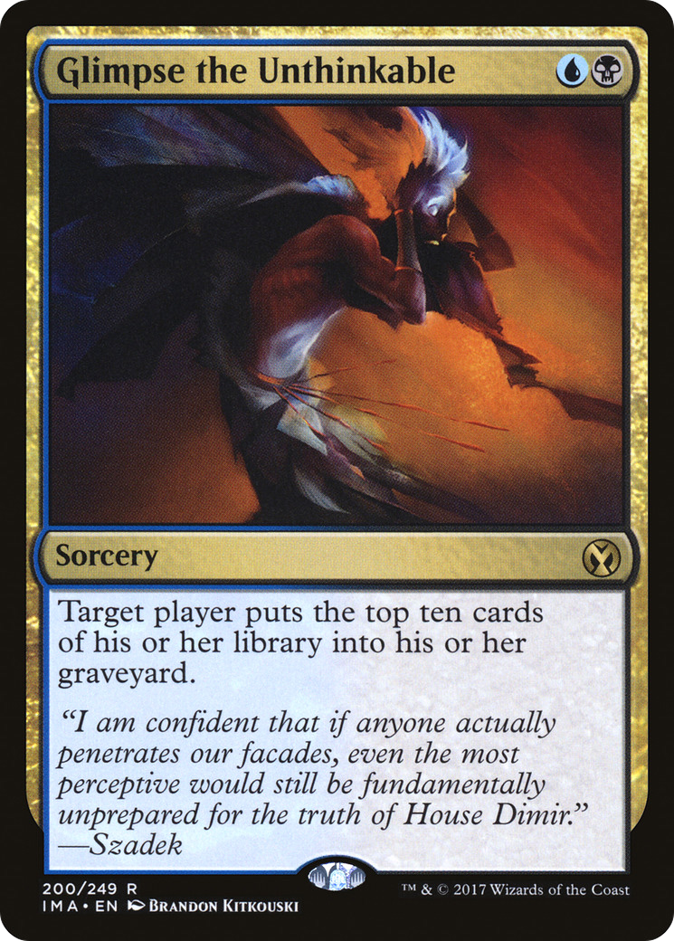 Image of Glimpse the Unthinkable (IMA-200) - Iconic Masters