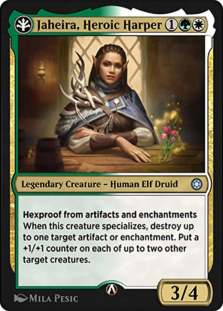 Image of Jaheira, Heroic Harper (HBG-16W) - Alchemy Horizons: Baldur's Gate