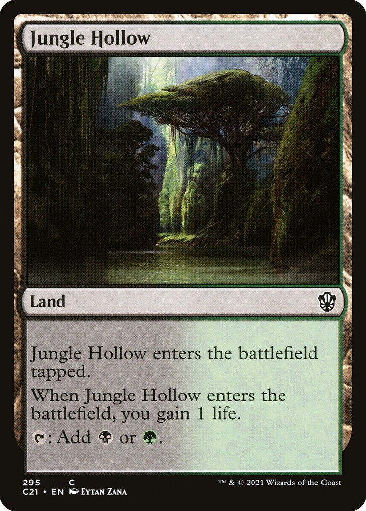 Image of Jungle Hollow (C21-295) - Commander 2021