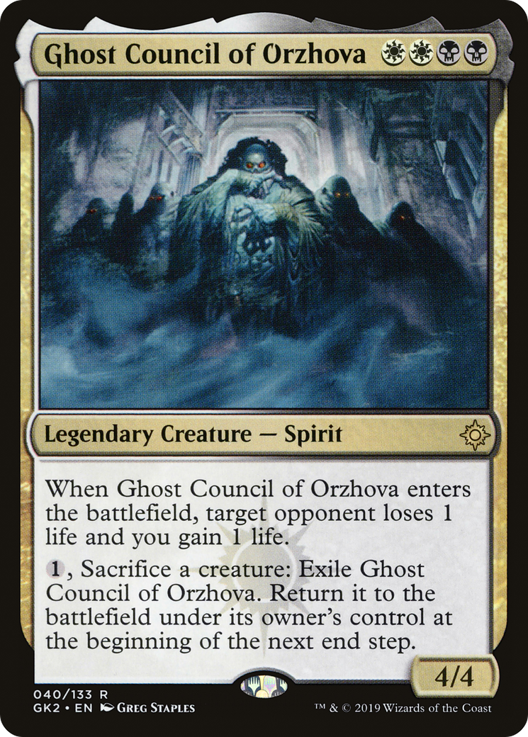 Image of Ghost Council of Orzhova (GK2-040) - RNA Guild Kit